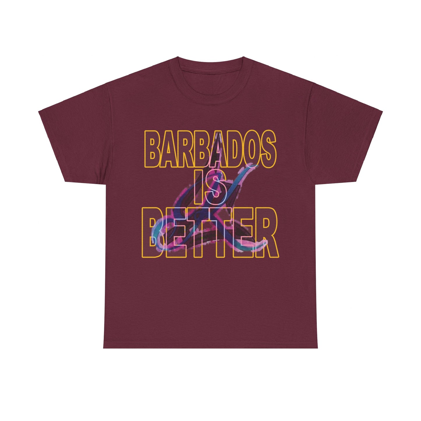 BARBADOS IS BETTER Unisex Heavy Cotton Tee