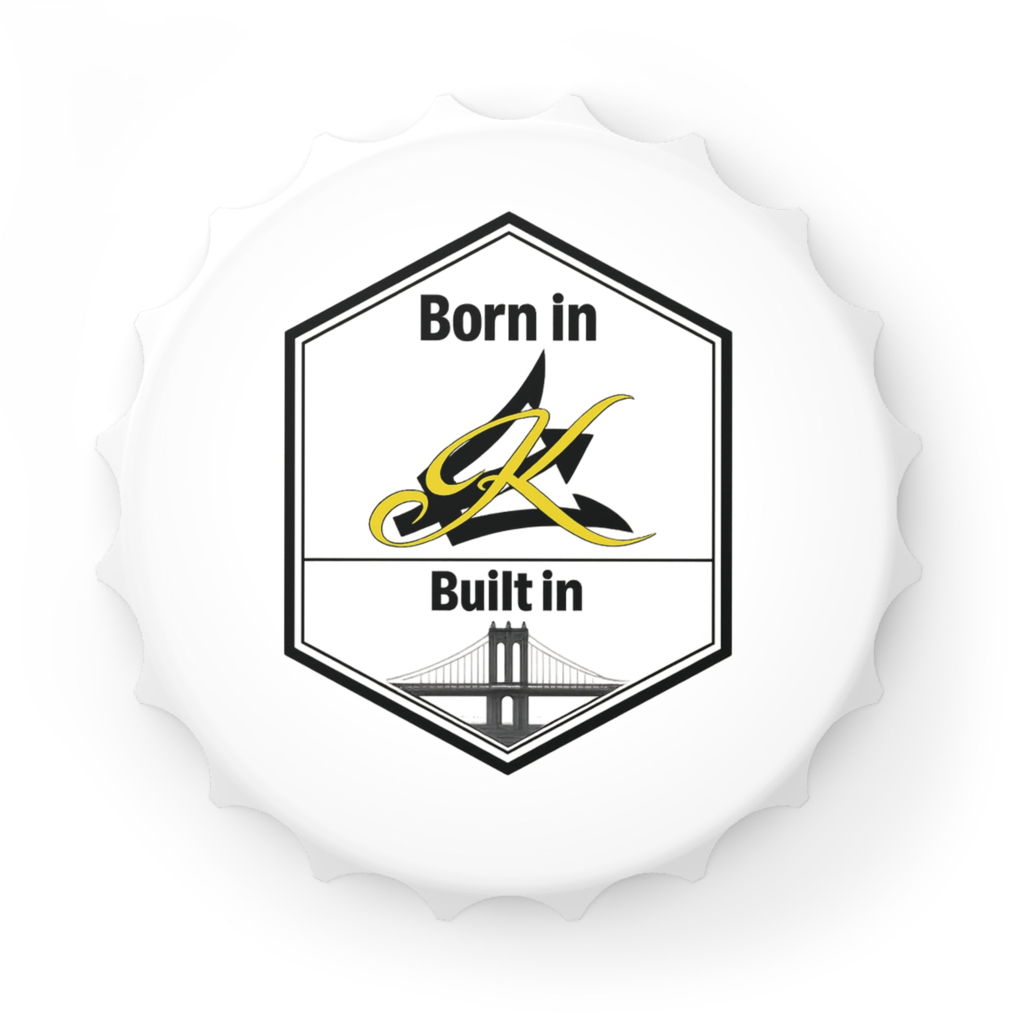 Bajan Brooklynite Born in Barbados. Built in Brooklyn. Bottle Opener