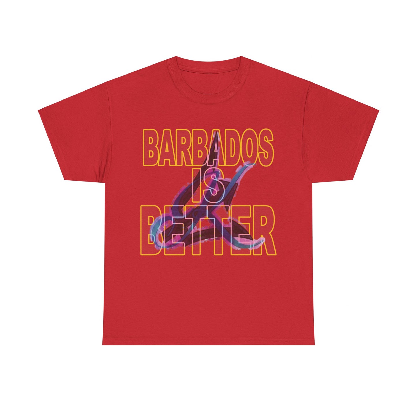 BARBADOS IS BETTER Unisex Heavy Cotton Tee