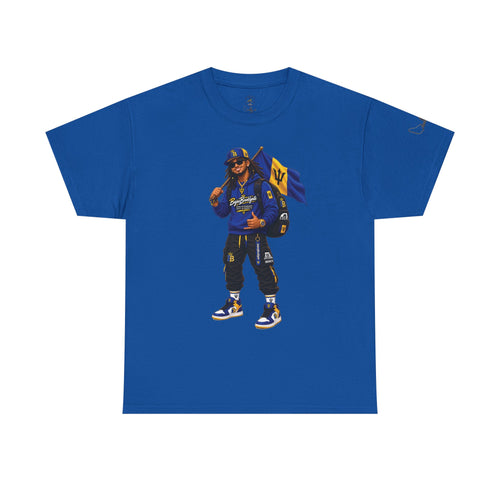 Bajan Brooklynite Mascot Graphic T-Shirt – Unisex, Style 1