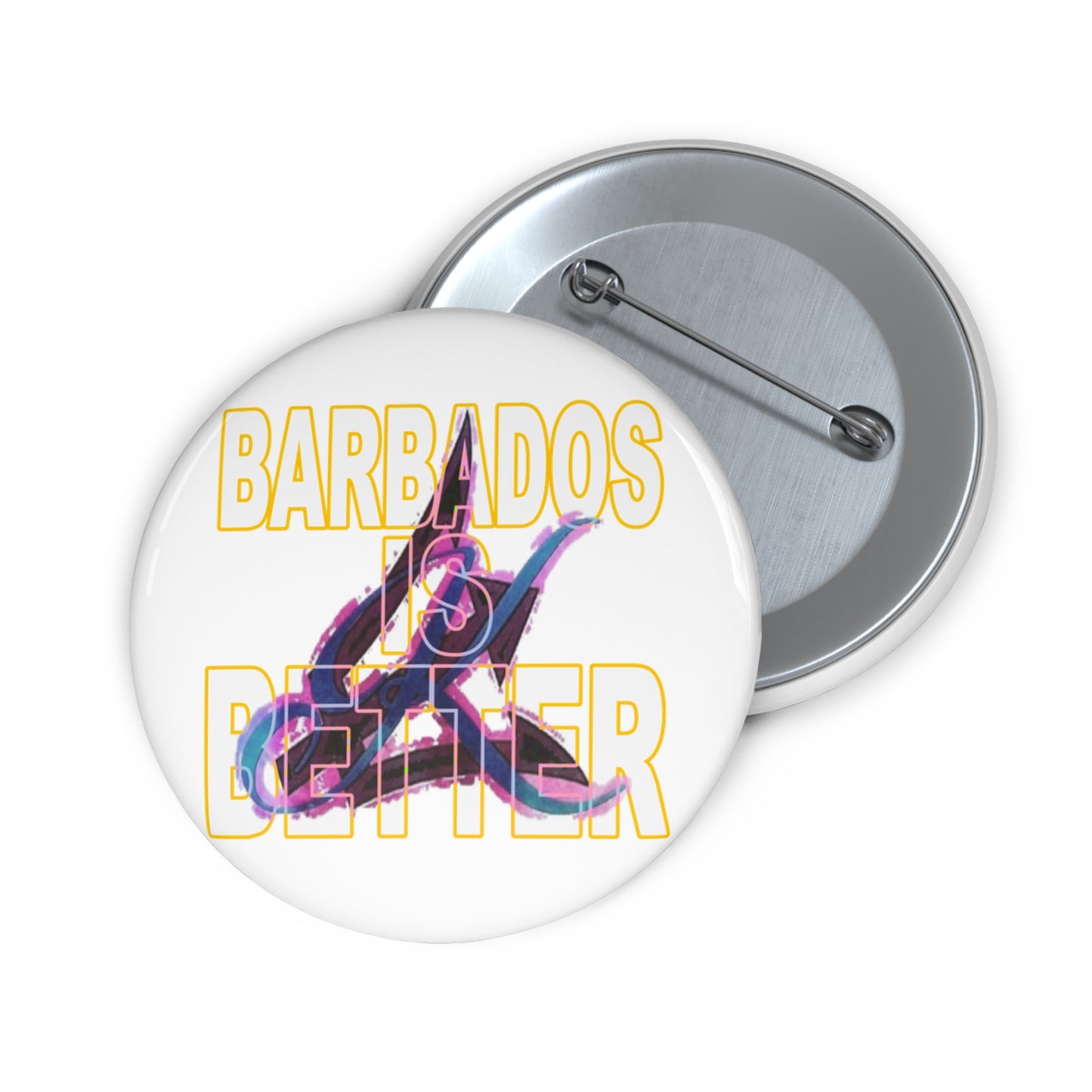 BARBADOS IS BETTER Pin Buttons