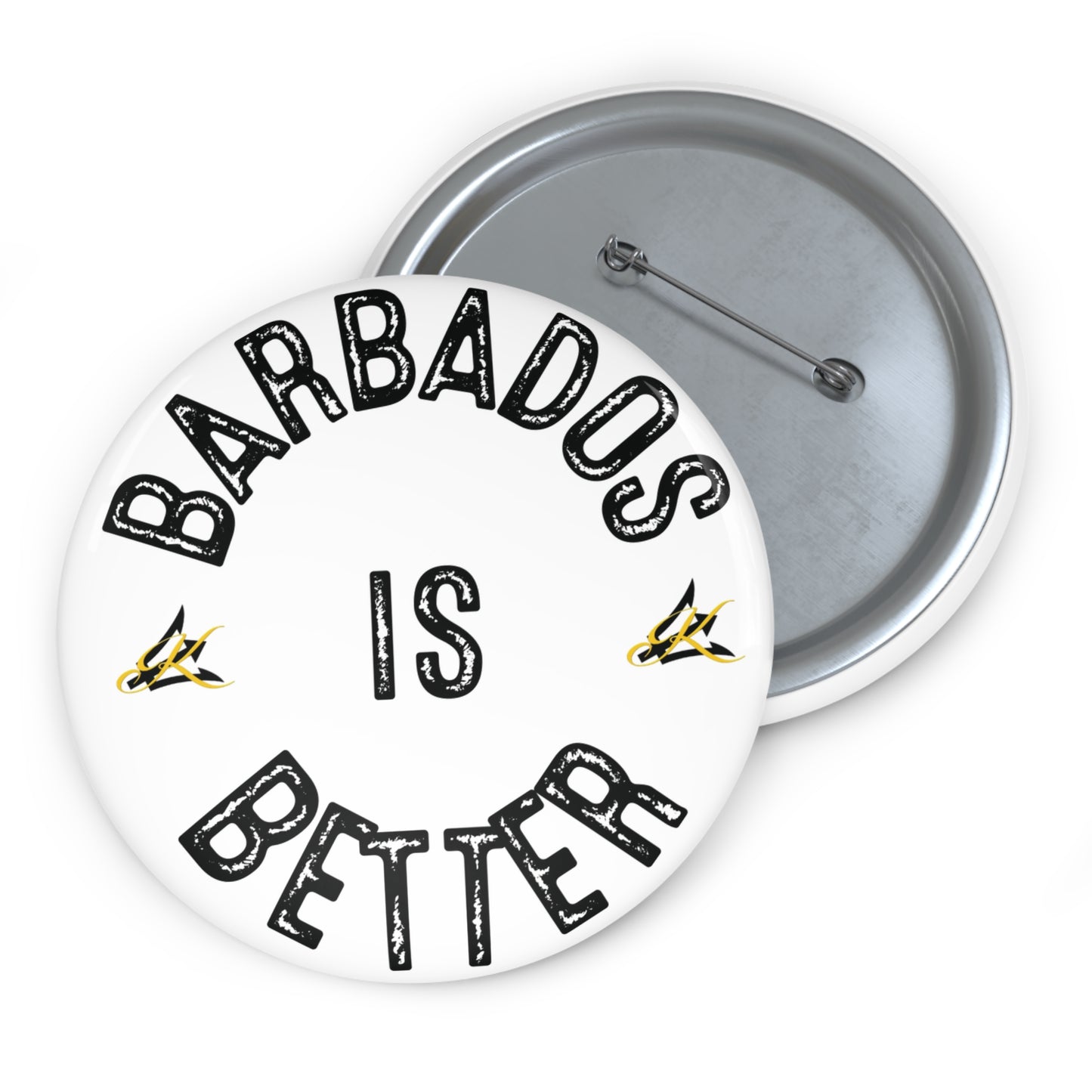 BARBADOS IS BETTER(3) Pin Buttons